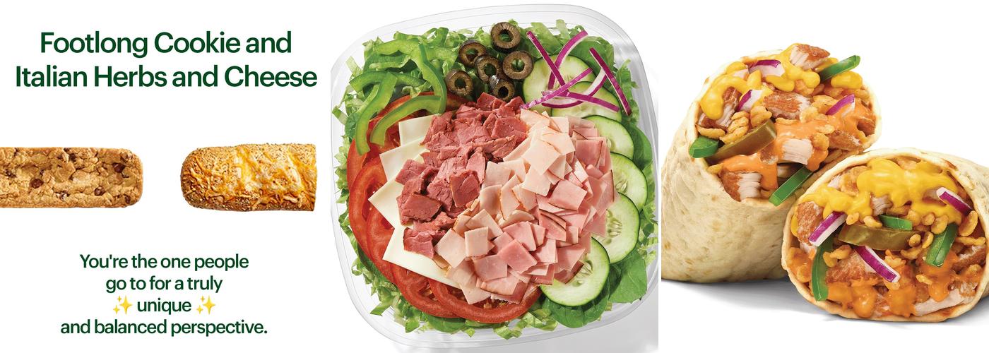 Subway Menu