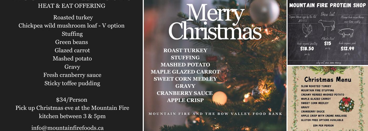 Mountain Fire Foods Menu