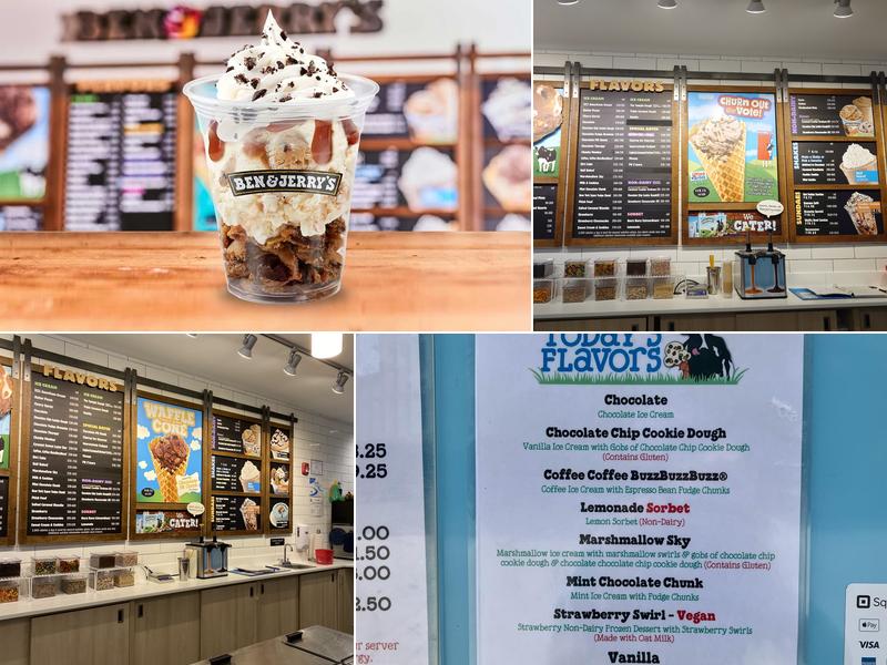 Ben & Jerry’s Menu