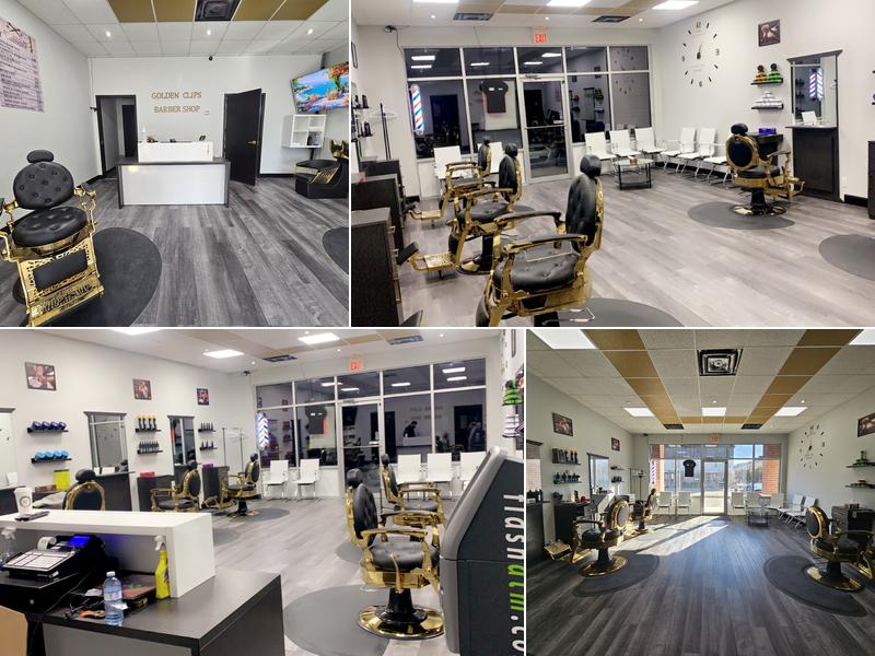 Golden clips barbershop