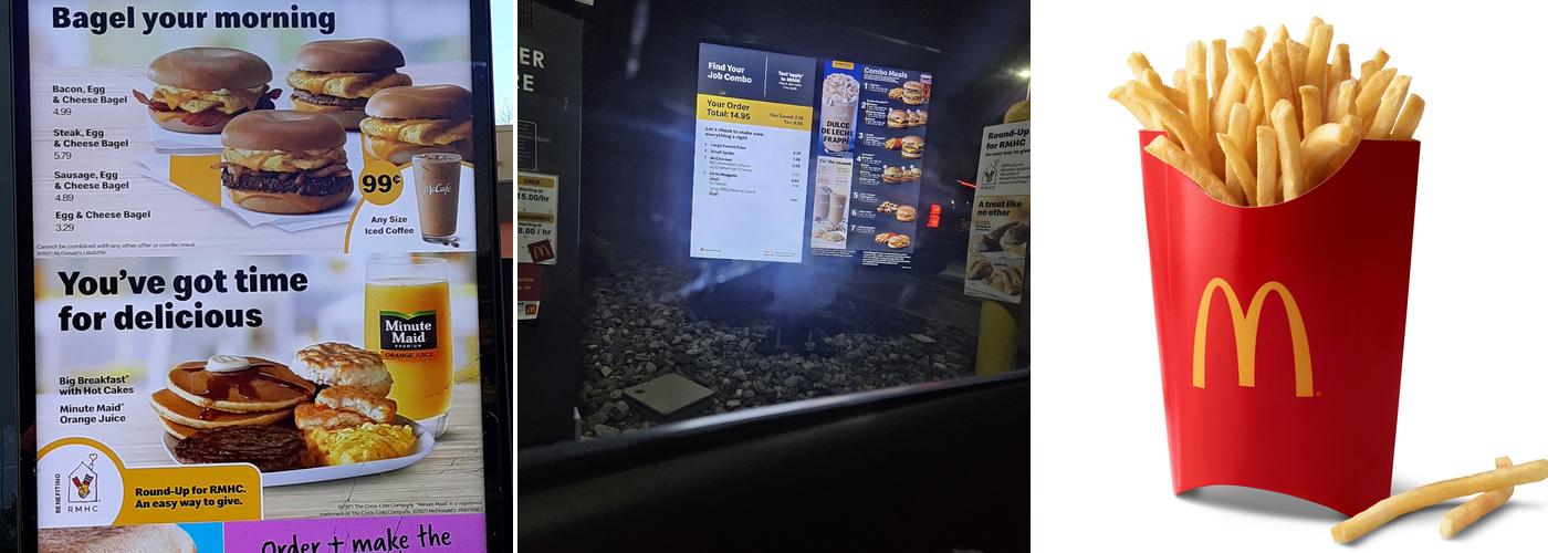 McDonald's Menu
