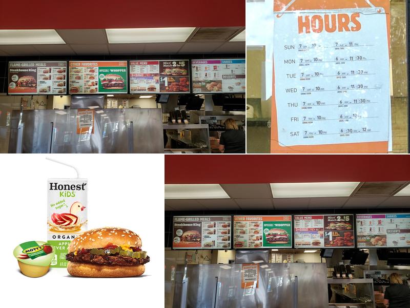 Burger King Menu
