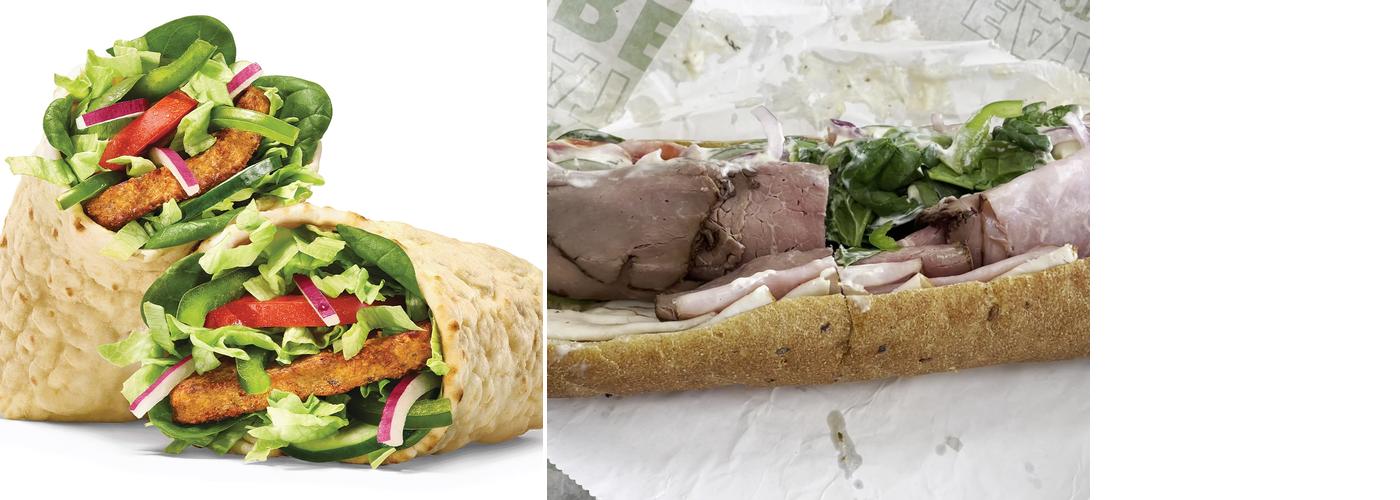 Subway Menu