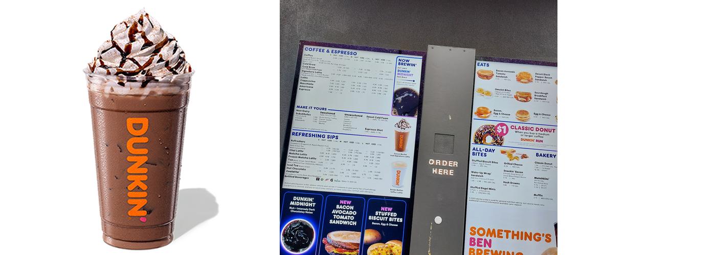 Dunkin' Menu