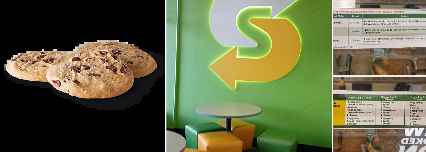 Subway Menu