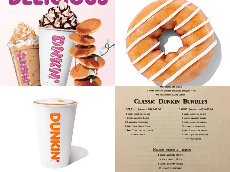 Dunkin' Menu