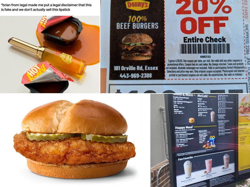 McDonald's Menu