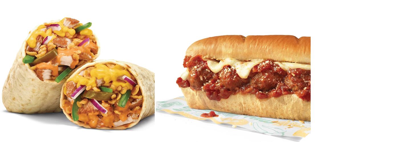 Subway Menu