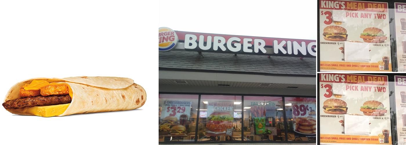 Burger King Menu