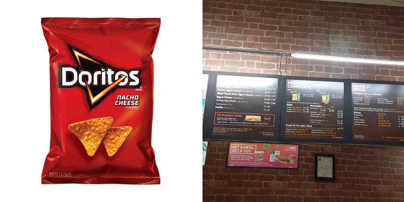 Subway Menu