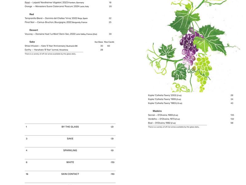 ILIS Menu