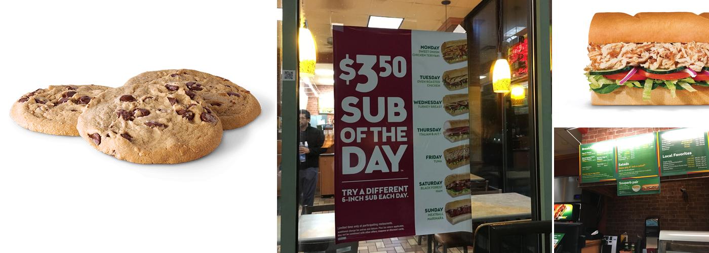 Subway Menu