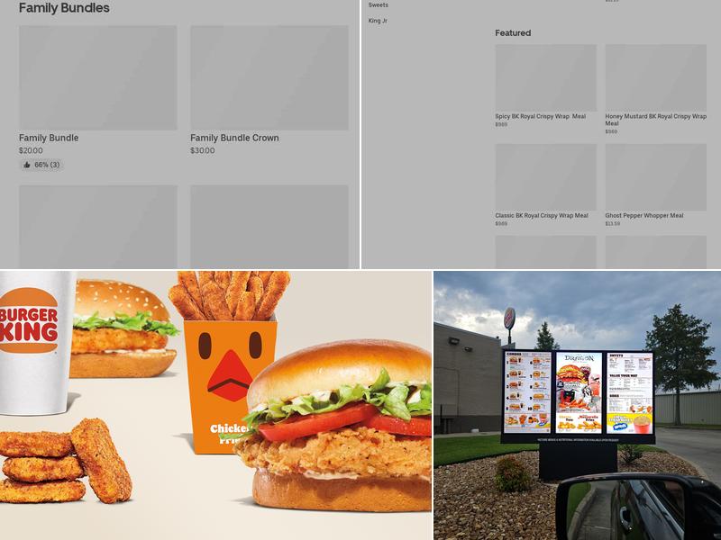 Burger King Menu