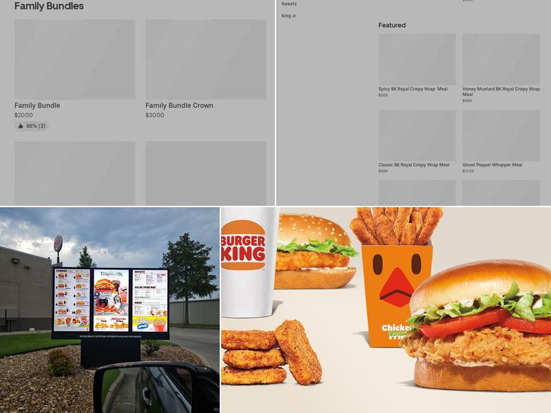 Burger King Menu