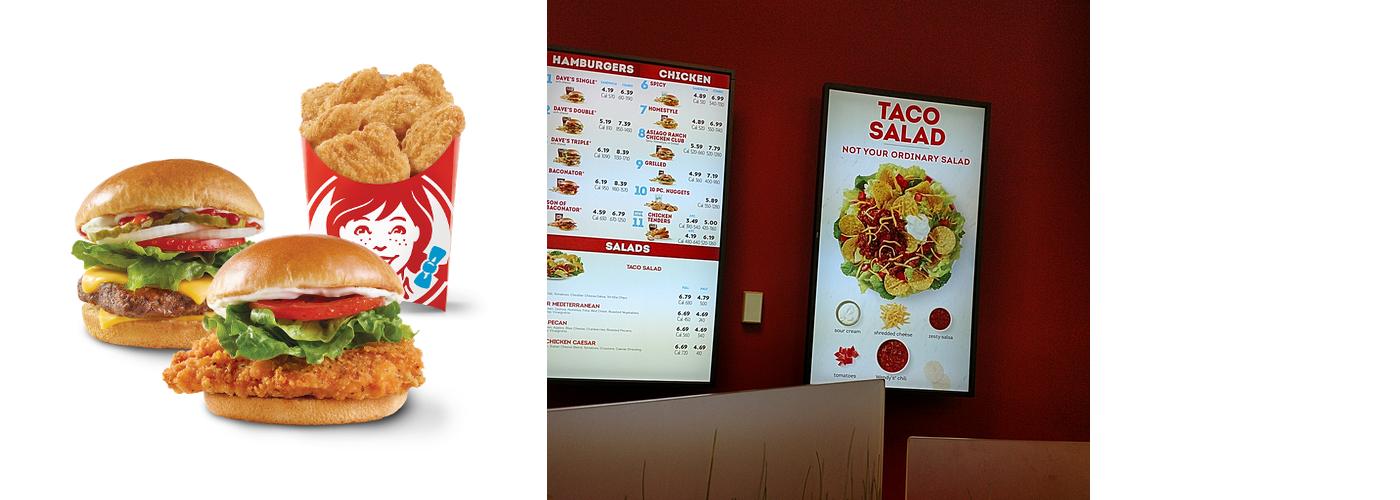 Wendy's Menu