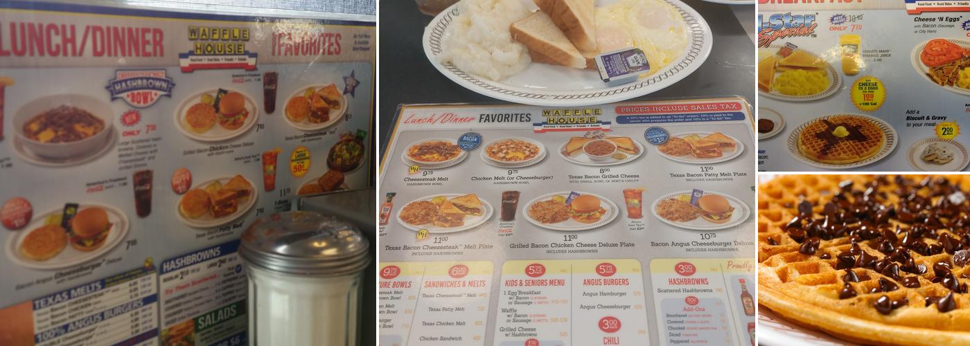 Waffle House Menu