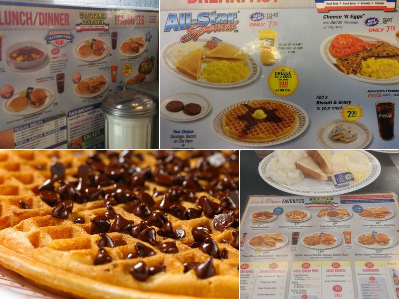 Waffle House Menu