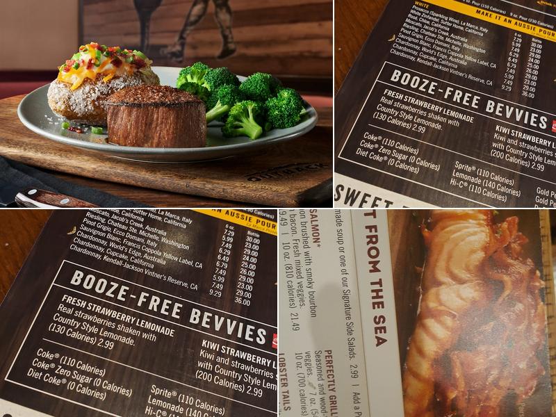 Outback Steakhouse Menu