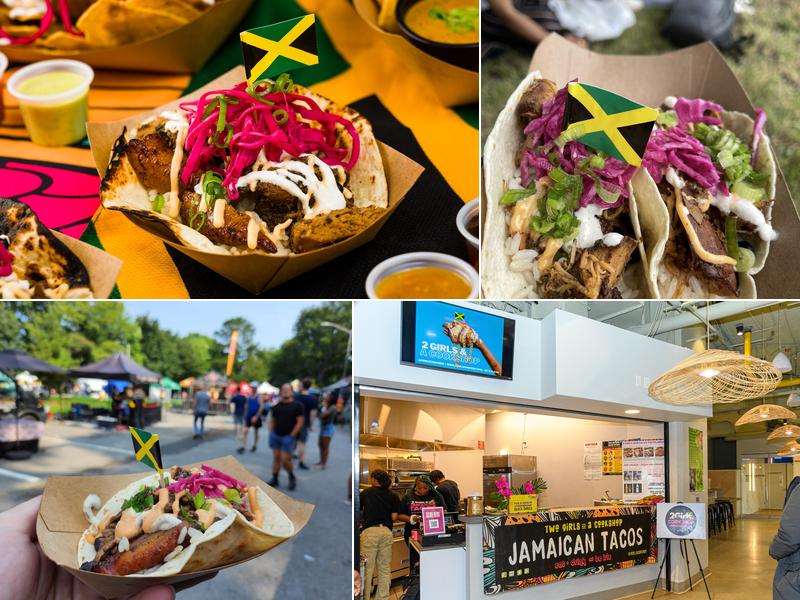 2 Girls & a Cookshop - Jamaican Tacos