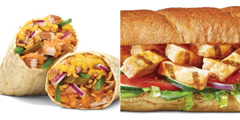 Subway Menu