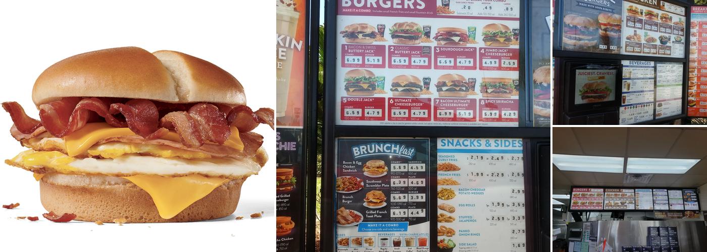 Jack in the Box Menu