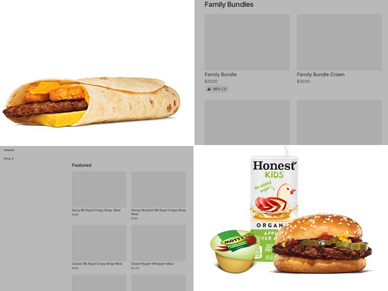 Burger King Menu