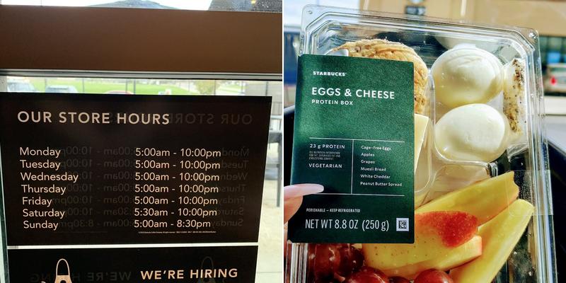 Starbucks Menu