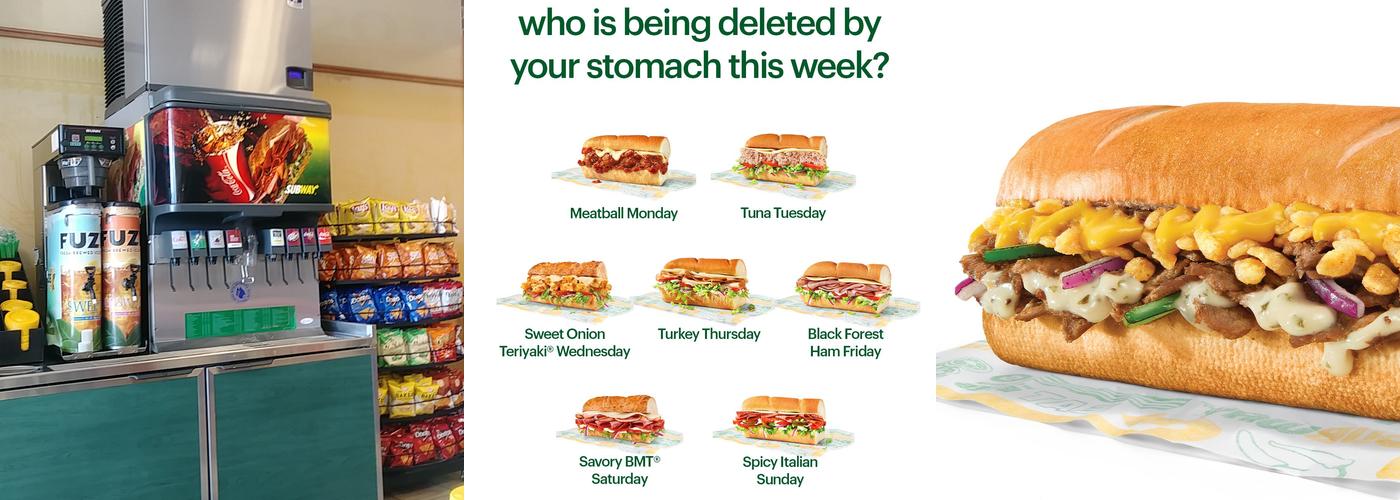 Subway Menu