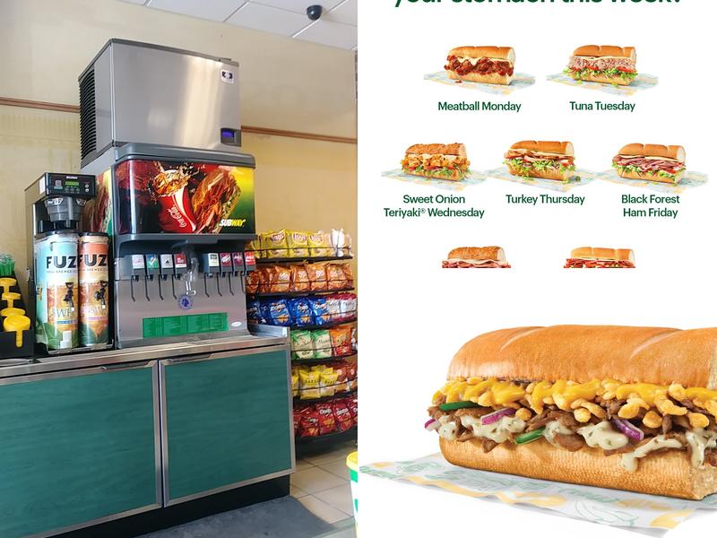 Subway Menu