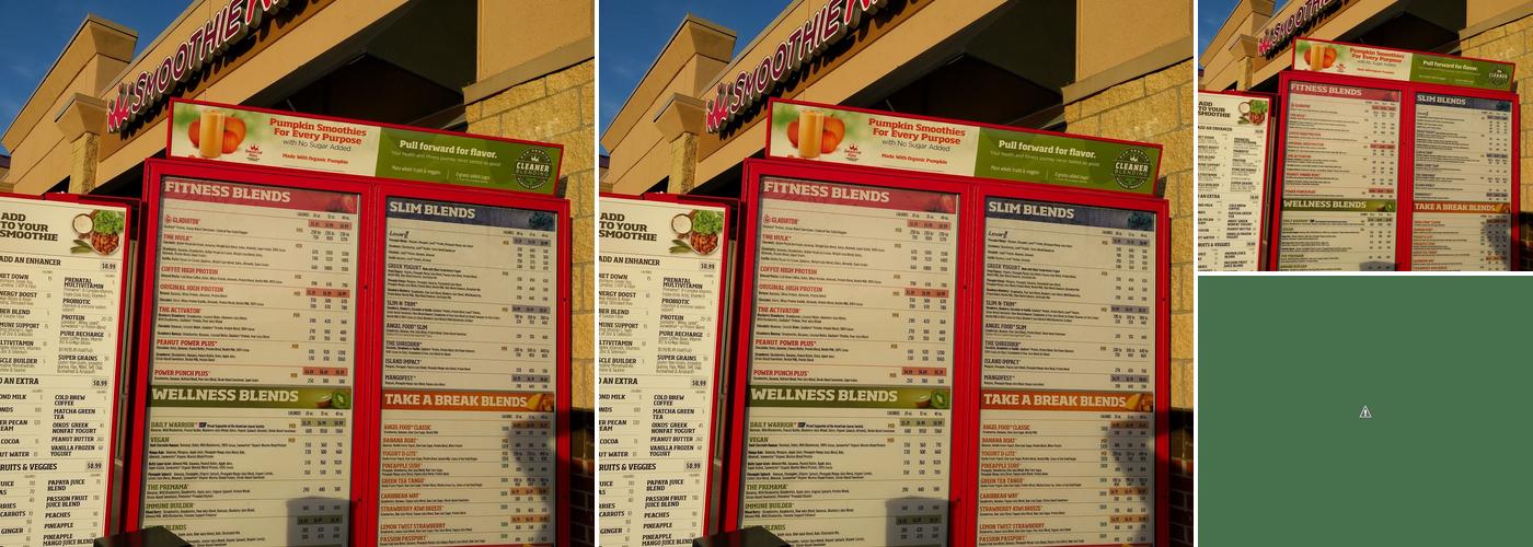Smoothie King Menu