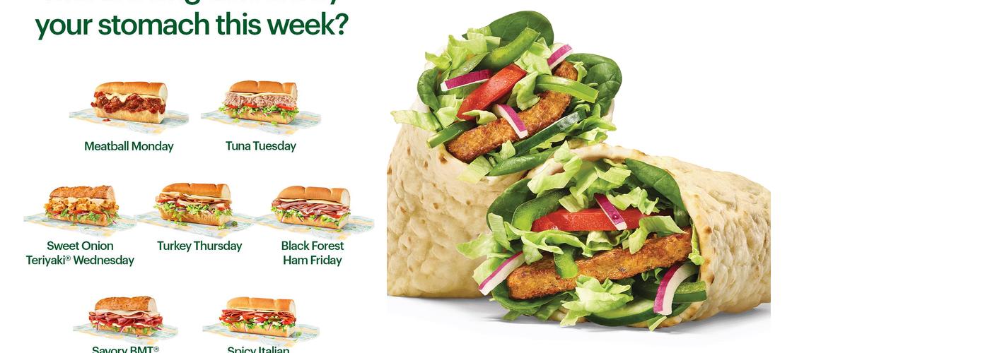 Subway Menu