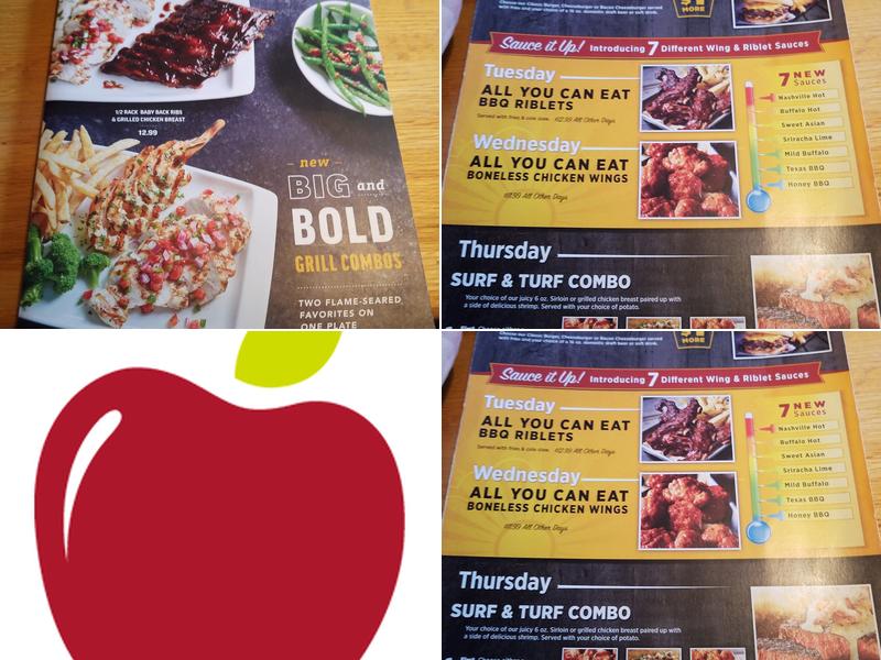 Applebee's Grill + Bar Menu