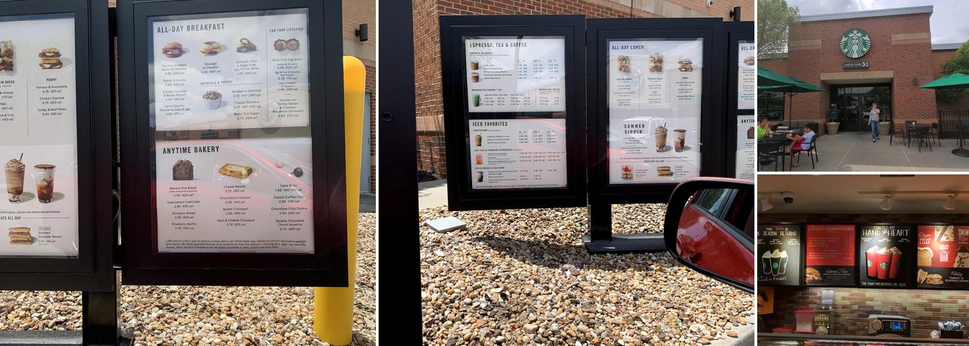 Starbucks Menu