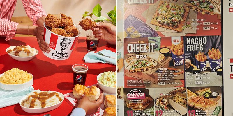 KFC Menu