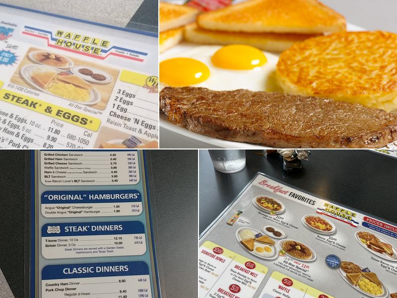 Waffle House Menu
