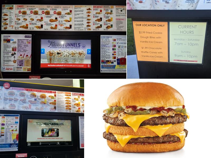 Sonic Drive-In Menu