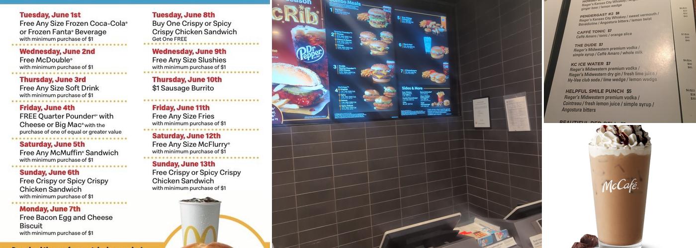 McDonald's Menu