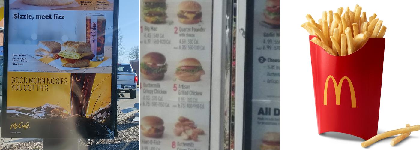 McDonald's Menu