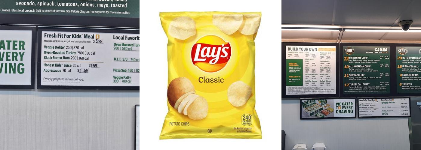 Subway Menu