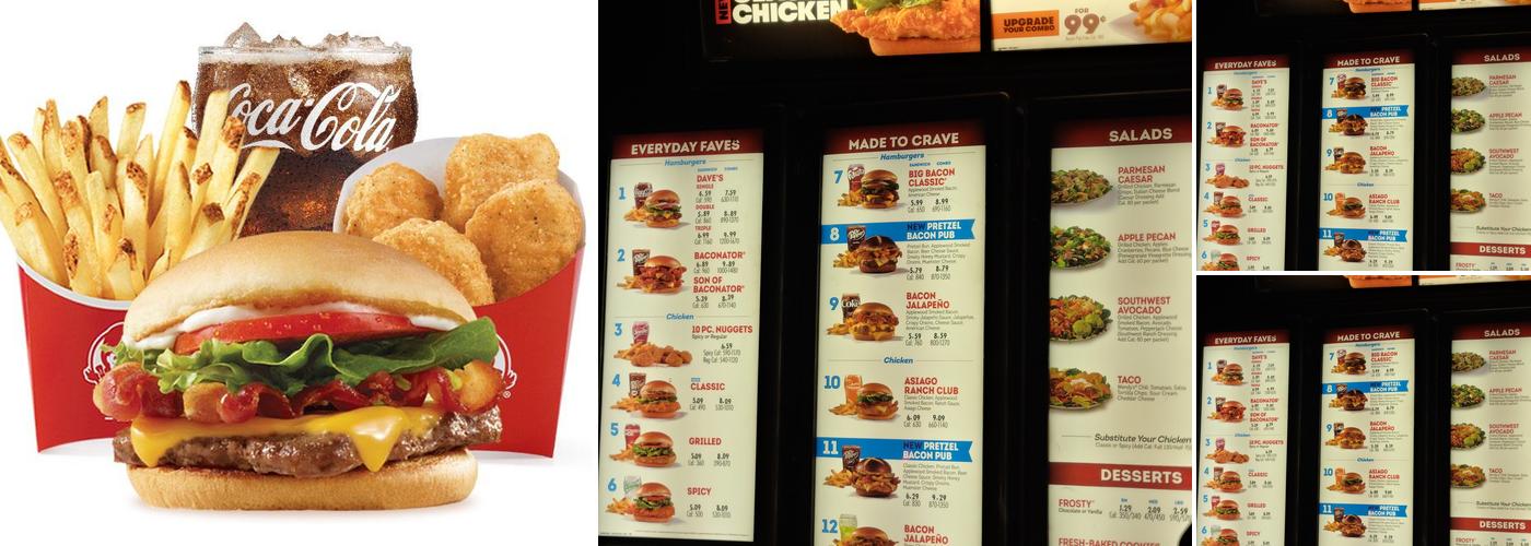Wendy's Menu