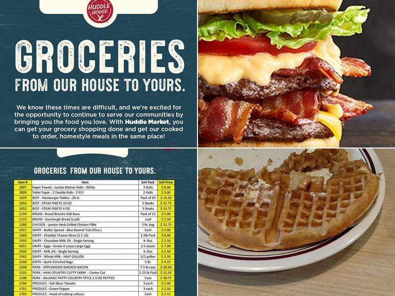 Huddle House Menu