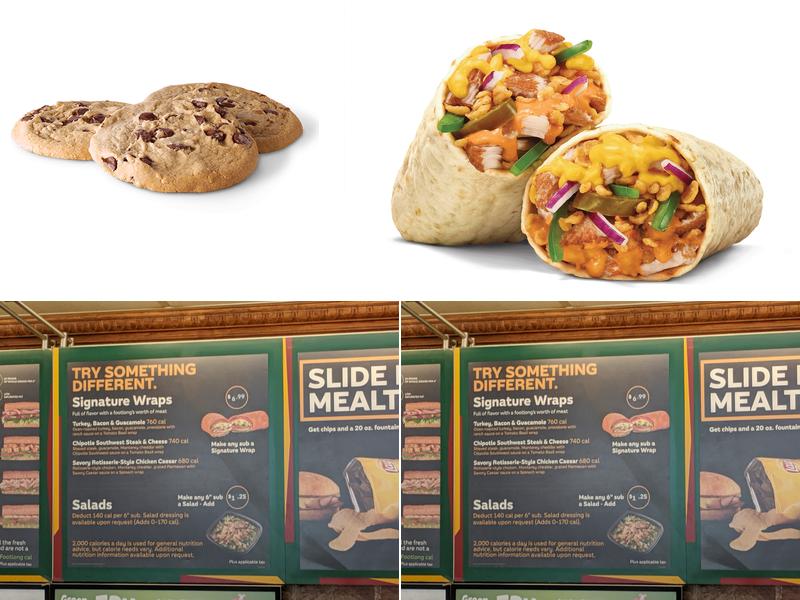 Subway Menu