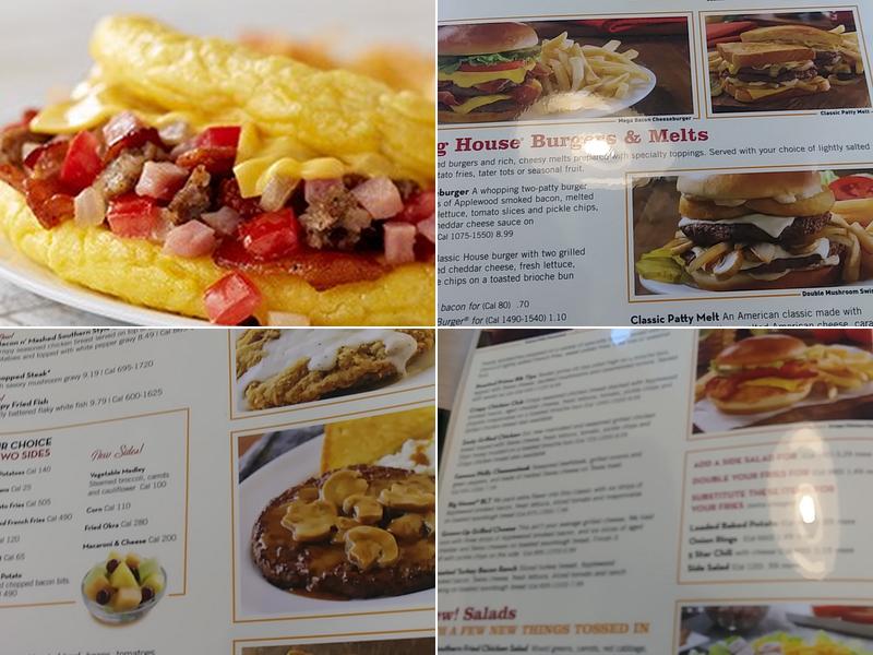 Huddle House Menu