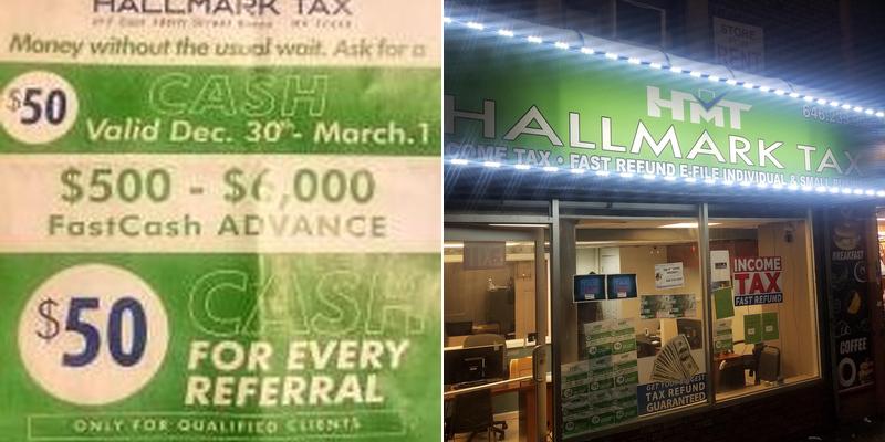 Hallmark tax limited