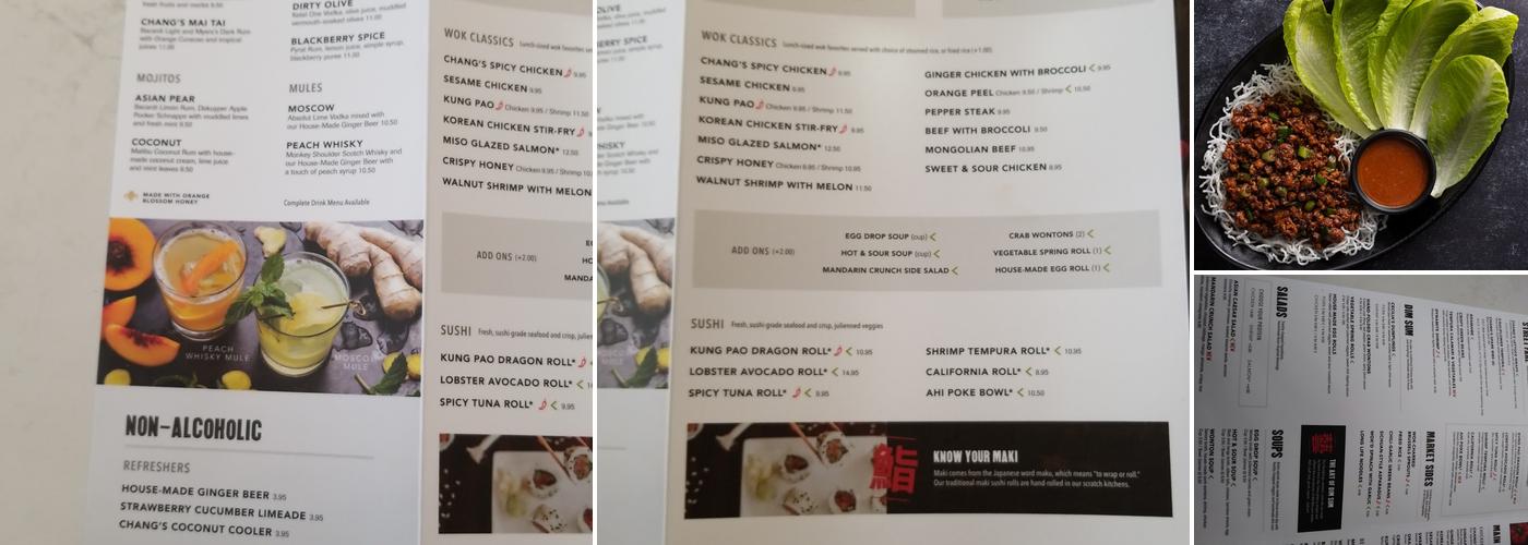 P.F. Chang's Menu