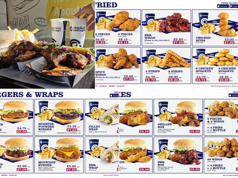 Chicken Cottage Menu