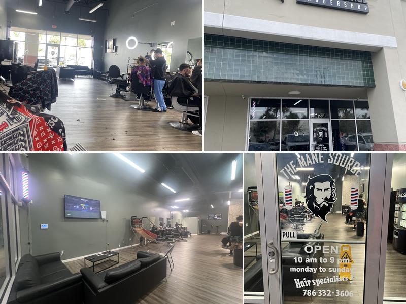 The mane source barber shop