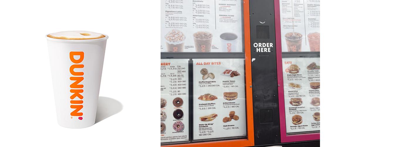 Dunkin' Menu