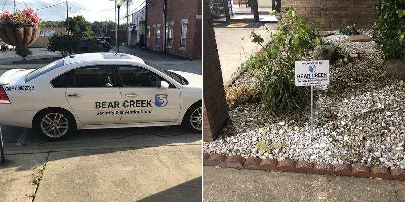 Bear Creek Security and Investigations Inc