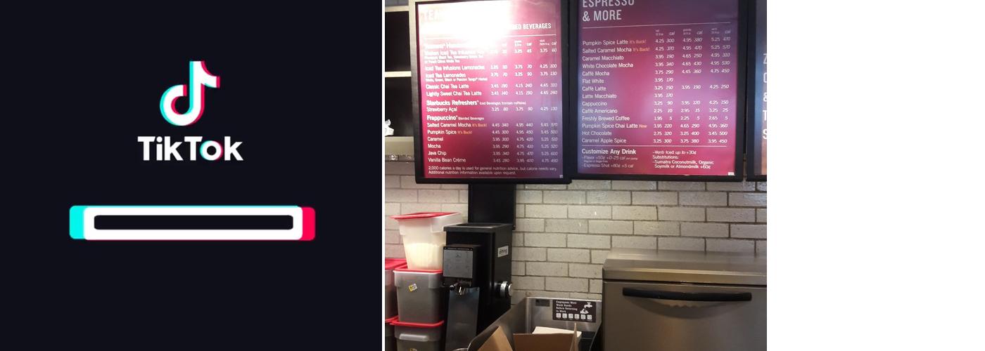 Starbucks Menu